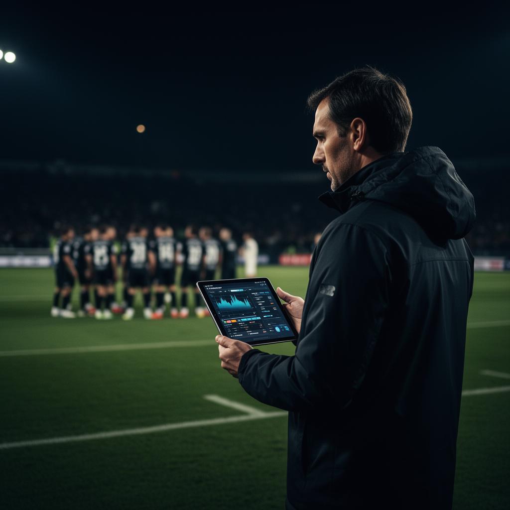 Coach using Revio on the sideline